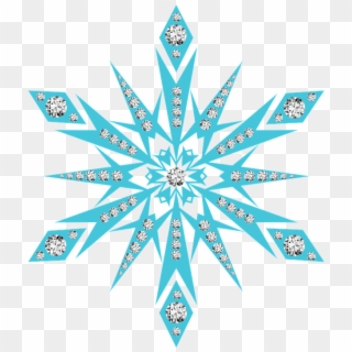 Students Encouraged To Warm Up To Snowball Dance - Transparent Background Frozen Snowflake Clipart