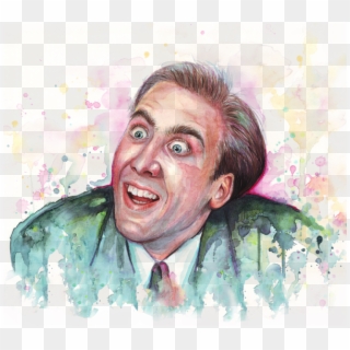 Click And Drag To Re-position The Image, If Desired - Nicolas Cage Shirts Clipart