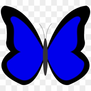 Butterfly Clipart Image Png M 1438916101 Blue Color - Butterfly Blue Clip Art Transparent Png
