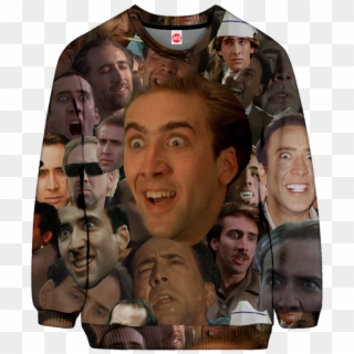 Cage Face Sweatshirt Clipart