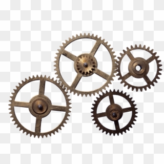 Steampunk Gear Png Free Download - Transparent Background Gears Png Clipart