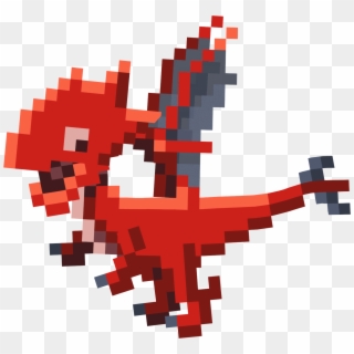 Pixel Dragon - Pixel Drache Dragon Mania Clipart