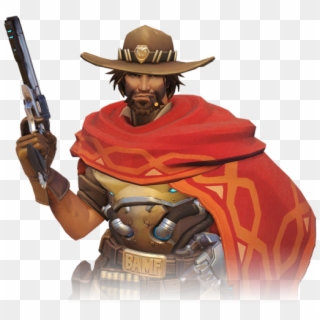 Blackwatch Mccree Png - Mccree Overwatch Characters Clipart