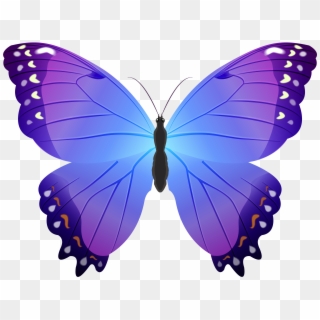 Butterfly Purple Transparent Png Clip Art