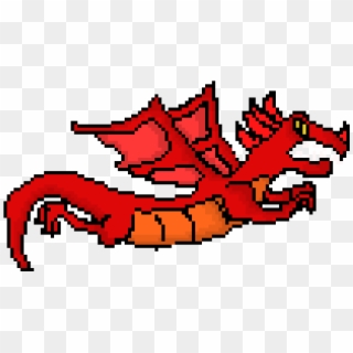 Pixel Dragon - Dragon Pixel Art Png Clipart