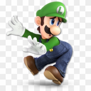 Luigi As He Appears In Super Smash Bros - Super Smash Bros Ultimate Characters Clipart