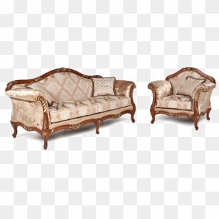 Vintage Sofa Png Image Background - Classic Sofa Furniture Png Clipart