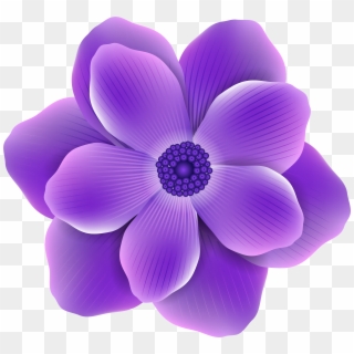 Purple Flowers Clipart Png Transparent Png