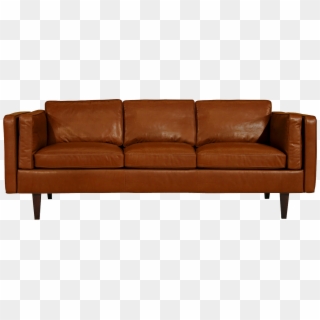 Brown Leather Couch Png Clipart