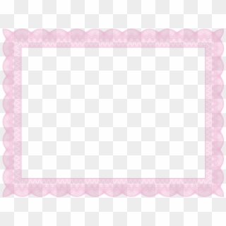 Formal Certificate Border - Paper Product Clipart