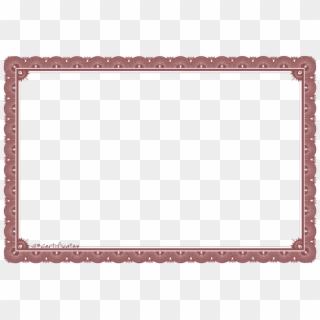 Blank Certificate Template Png Clipart Template Clip - Certificate Borders And Frames Transparent Png