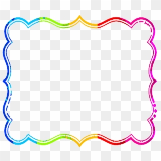 Certificate Border Clipart Free Download Best Certificate - Rainbow Border Png Transparent Png