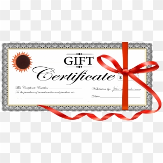2532 X 1290 10 0 - Gift Certificate Clipart