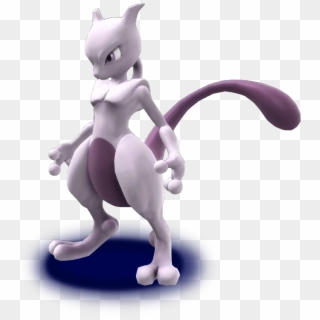 How To Play Super Smash Bros - Super Smash Bros Mewtwo Png Clipart