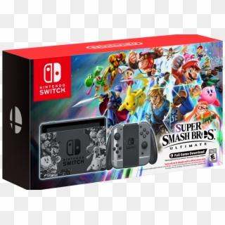 Super Smash Bros Ultimate Is Getting A Special Edition - Nintendo Switch Super Smash Bros Bundle Clipart