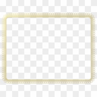 Certificate Borders Png - Platter Clipart