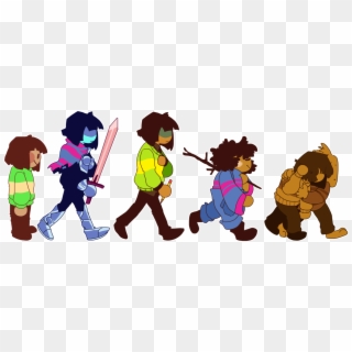 A Transparent Version Of The Crew - Cartoon Clipart