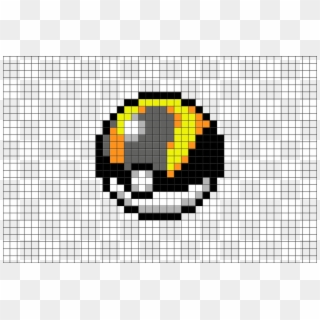 Pixel Art Poke Balls Clipart