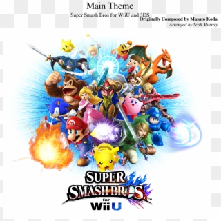 Print - Super Smash Bros Wii U Png Clipart