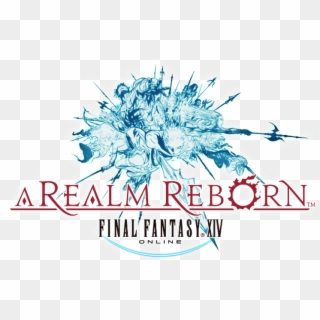 Final Fantasy Xiv Getting New Updates And Monster Hunter - Ff14 A Realm Reborn Logo Clipart