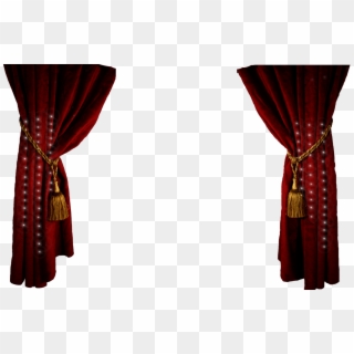 Curtain Clipart Top - Theater Curtains Png Transparent