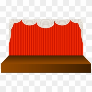 Stage Transparent Red Clipart