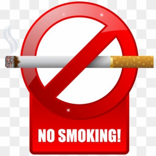 No Smoking Warning Sign Png Png Images - 3d No Smoking Sign Clipart