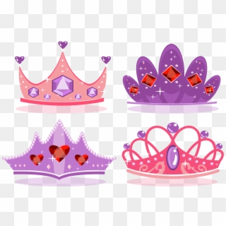 Png Princess Crown 5 Tree - Princess Crown Purple Png Clipart