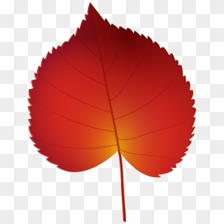 Red Autumn Leaf Png Clip Art Transparent Png