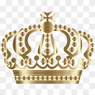Gold German Imperial Crown No Background Svg Free - Transparent Background Gold Crown Clipart