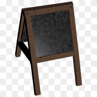 Board, Stand, Blackboard, Customer Stopper, Wood Stand - End Table Clipart