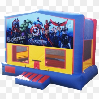 Avengers Bounce House - Inflatable Clipart