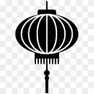 Png File Svg - Chinese Lantern Black And White Clipart