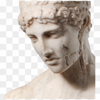 Greek Statue Broken Vaporwave Art - Sculpture Clipart