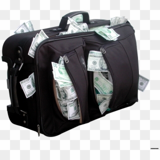 Bag Of Money 1 - Duffel Bag Png With Money Clipart