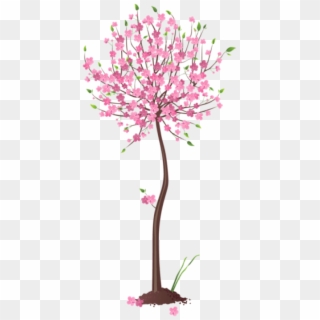 Free Png Download Spring Pink Tree Png Images Background - Spring Trees Flowers Transparent Background Clipart