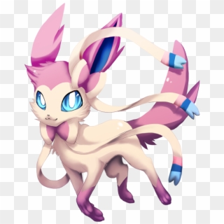 Fairy Type Pokémon Images Sylveon One Of The Fairy - Eevee Clipart