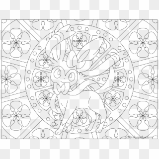 Sylveon - Pokemon Coloring Pages Clipart
