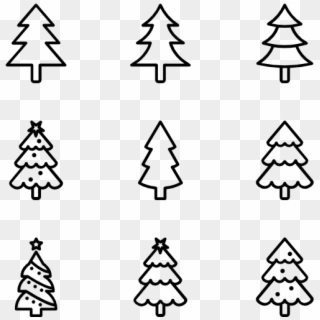 Christmas Tree - Christmas Tree Minimal Png Clipart