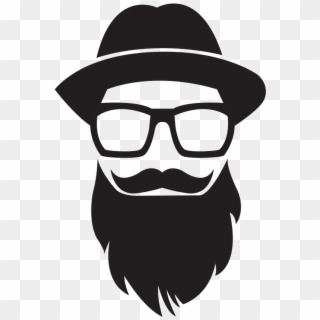 Beard Boy Logo , Png Download - Man With Beard Logo Clipart
