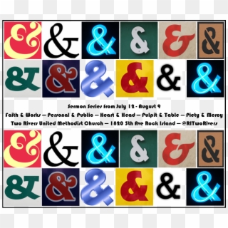 July-aug “ - Ampersand Symbol Clipart