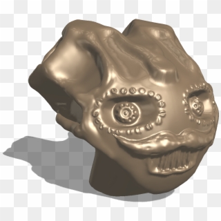 Steampunk Robot Alien Head - Artifact Clipart