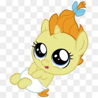 Sollace, Cute, Diaper, Foal, Pony, Pumpkin Cake - Cute My Little Pony Pumpkin Cake Clipart