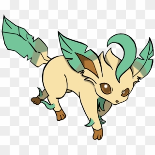 Free Download Of Leafeon Icon Clipart - Cartoon - Png Download