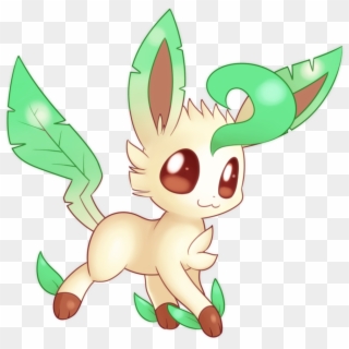 Free Icons Png - Cute Leafeon Clipart