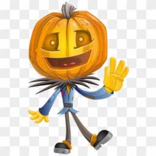 Download Pumpkin Head Png Images Background - Pumpkin Happy Halloween Png Clipart