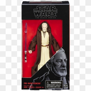 Star Wars A New Hope - Obi Wan Black Series 6 Clipart