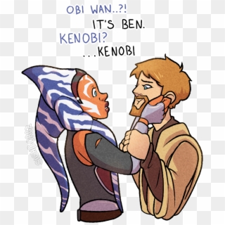 A Short Star Wars Meta Post - Obi Wan And Ahsoka Fanfiction Romance Clipart