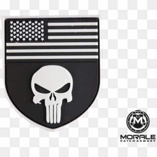 Punisher Morale Patch Armory Specs Material - We Own The Night Police Clipart
