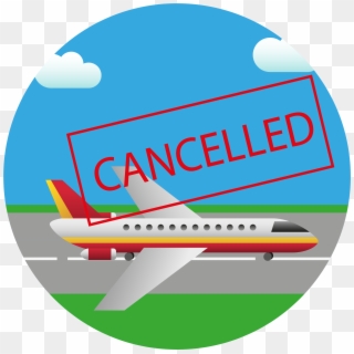 Your Rights When Your Flight Is Canceled, Flight Cancellation - International Association For Cryptologic Research Clipart